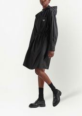 Prada Re-Nylon hooded raincoat