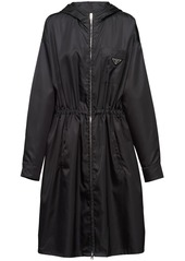 Prada Re-Nylon hooded raincoat