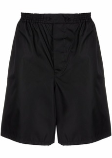Prada Re-Nylon elasticated waist bermuda shorts