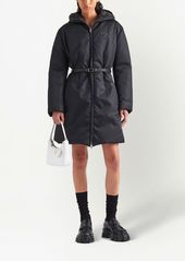 Prada Re-Nylon hooded down coat