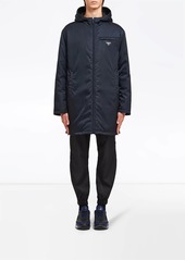 Prada Re-Nylon padded hooded jacket