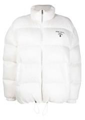 Prada Re-Nylon hooded down jacket