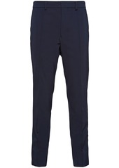 Prada triangle-logo tailored trousers