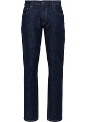 Prada mid-rise tapered jeans