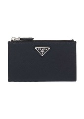 Prada Saffiano leather card-holder purse