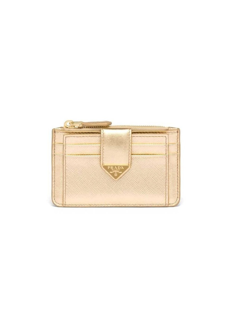 Prada Saffiano leather cardholder