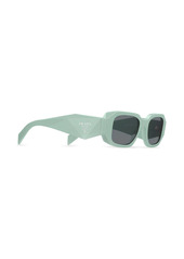 Prada sculpted rectangle-frame sunglasses