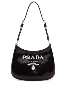 Prada Cleo sequinned shoulder bag
