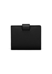 Prada small logo-plaque Saffiano leather wallet