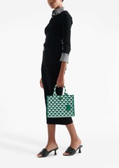 Prada small Symbole embroidered tote bag