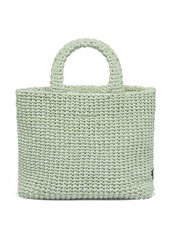 Prada small raffia tote bag