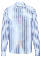 Prada striped pocket shirt
