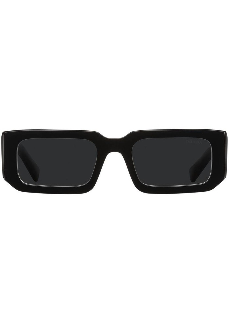 Prada Symbole rectangle-frame sunglasses