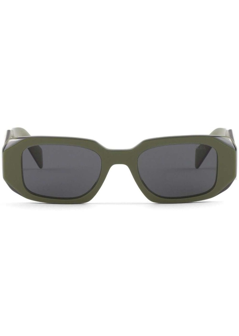 Prada Symbole rectangle-frame sunglasses