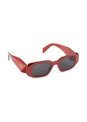 Prada Symbole rectangle-frame sunglasses