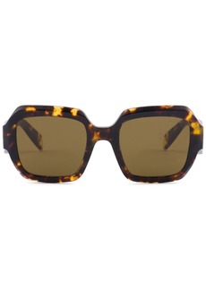 Prada Symbole tortoiseshell-effect sunglasses