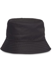 Prada triangle patch bucket hat