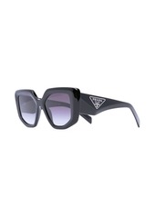 Prada tinted oversize-frame sunglasses