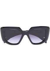 Prada tinted oversize-frame sunglasses