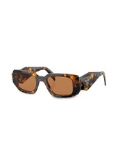 Prada tortoiseshell-effect square-frame sunglasses