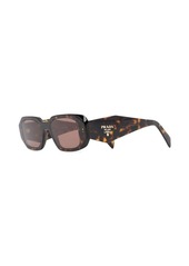 Prada tortoiseshell-effect square-frame sunglasses