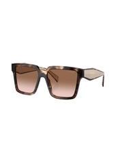 Prada tortoiseshell-frame gradient sunglasses