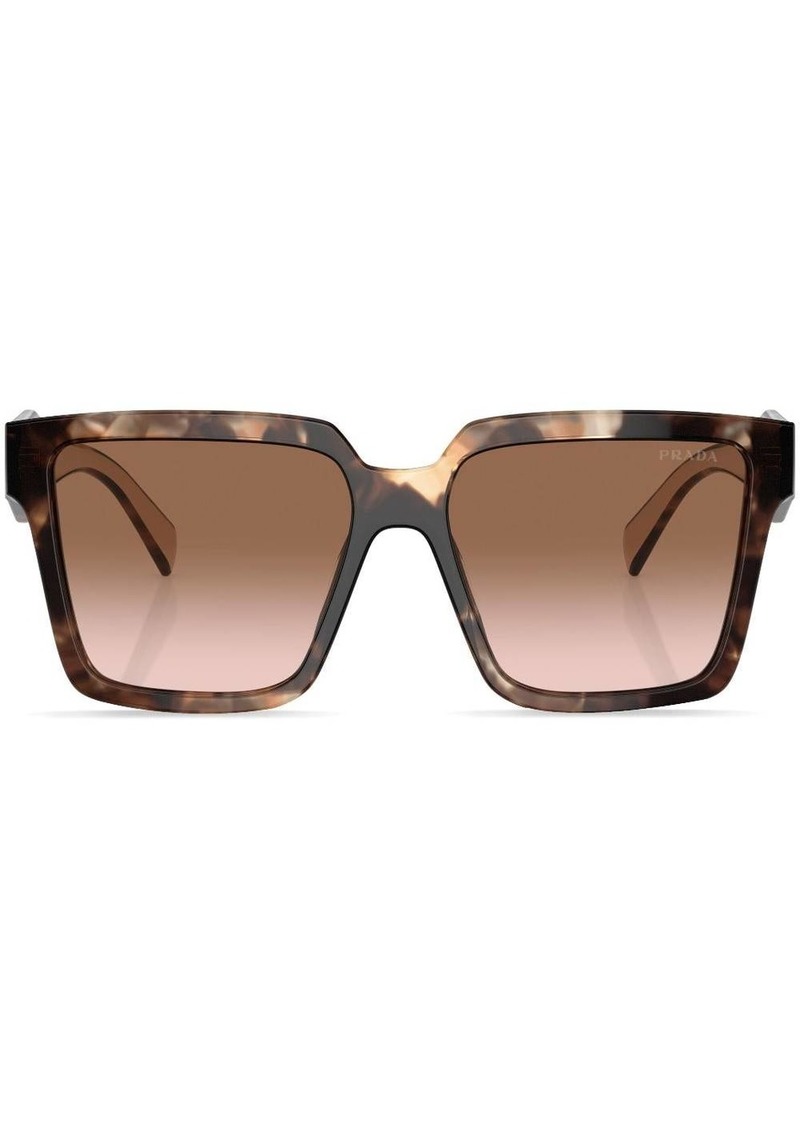 Prada tortoiseshell-frame gradient sunglasses