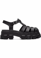 Prada triangle-logo fisherman sandals