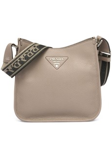 Prada triangle-logo hobo shoulder bag