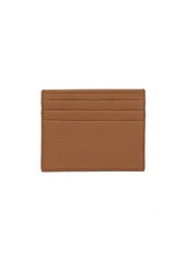 Prada triangle-logo leather cardholder