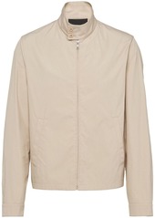 Prada triangle-logo blouson jacket