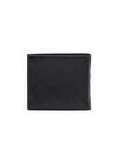 Prada triangle-panelled logo-plaque wallet