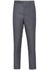 Prada virgin-wool slim-cut trousers