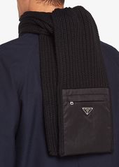 Prada Shaker knit scarf