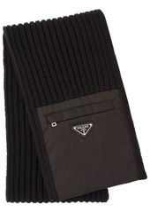 Prada Shaker knit scarf