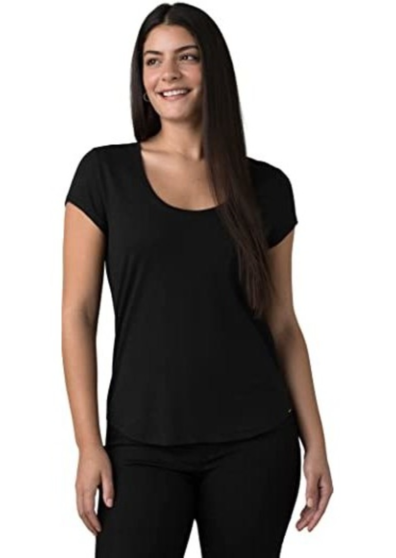 PrAna Cozy Up Scoop Neck Tee