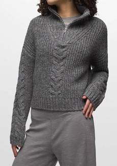 PrAna Laurel Creek Sweater In Charcoal