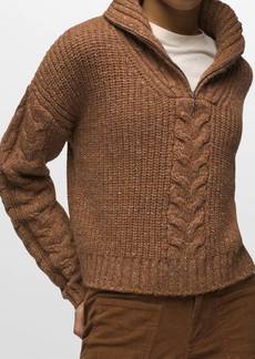 PrAna Laurel Creek Sweater In Sepia