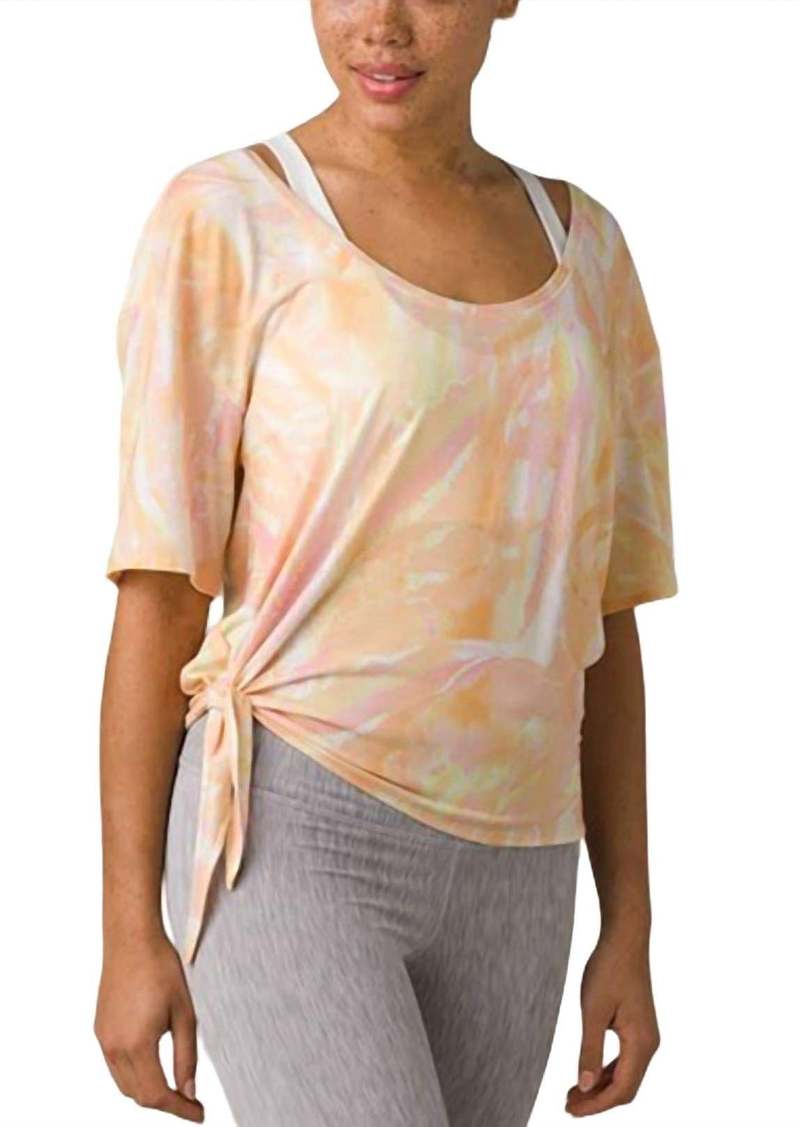 PrAna Polyjungle Top In Honey Bee