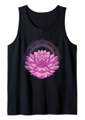 Prana Art Yoga Flow Meditation Flower Blossom Mandala Lotus Tank Top