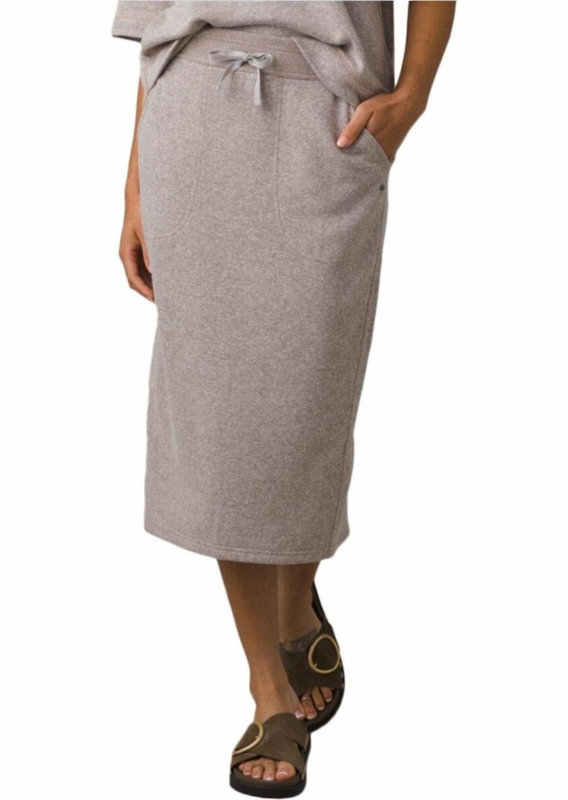 prAna Womens Cozy Up Midi Skirt