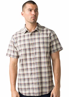prAna Men's Bryner Shirt-Slim Charcoal
