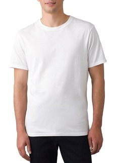prAna Men's Crew T-Shirt, Large, White