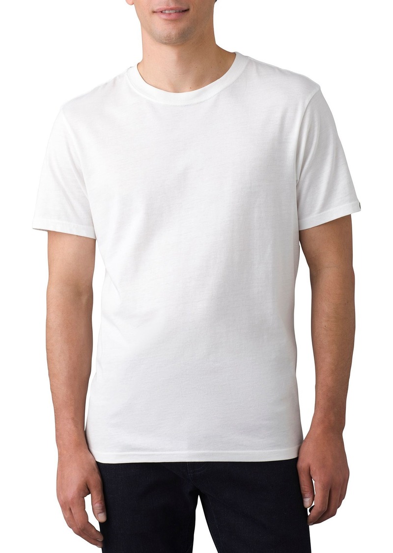 prAna Men's Crew T-Shirt, XL, White | Father's Day Gift Idea