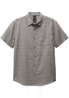 prAna Men's Groveland Shirt, Medium, Gray