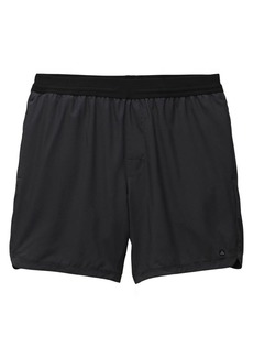prAna Men's Intrinsic Lined Shorts, Small, Gray