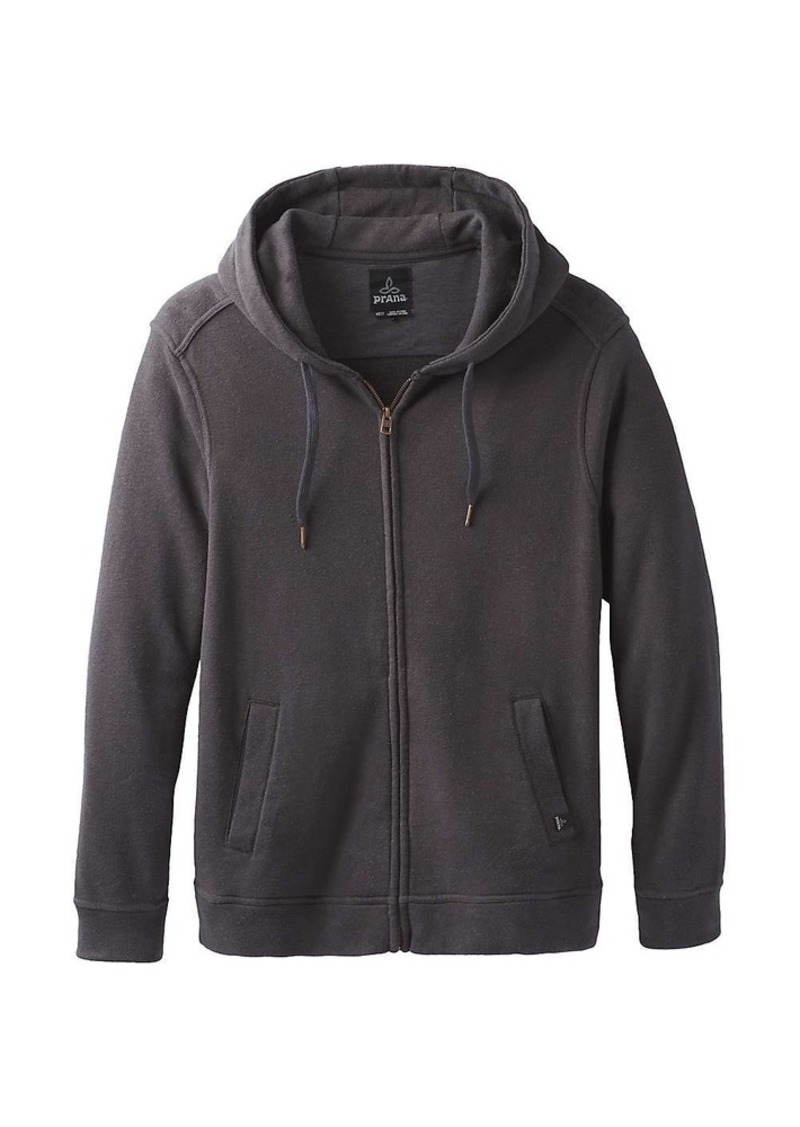 prana trawler hooded henley fleece