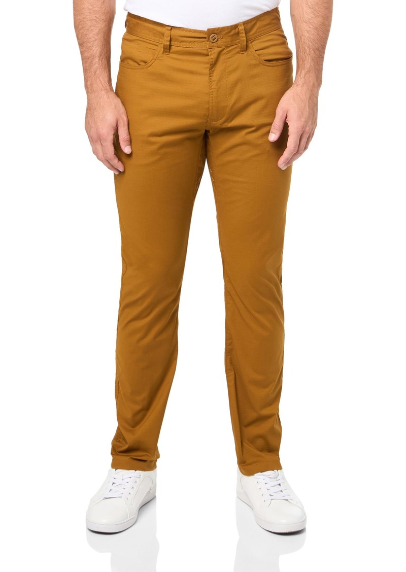 prAna Men's Standard Double Peak Slim Pant