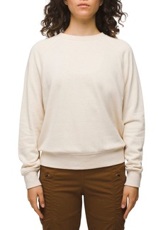Prana Women's Cozy Up Sweatshirt, Small, Tan