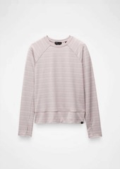 PrAna Sol Searcher Long Sleeve Top In Willow Stripe